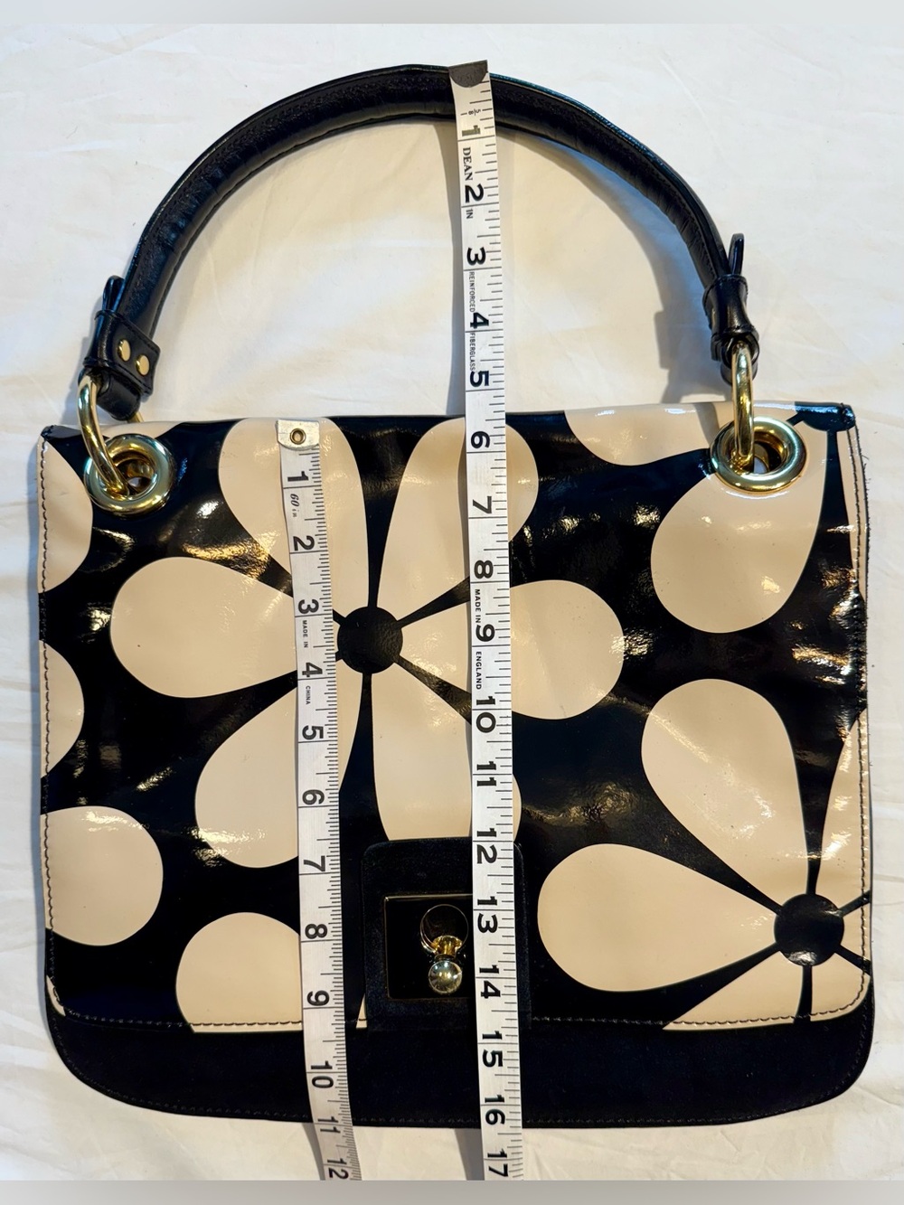 ORLA KIELY Printed Patent Leather Bag - Picture 12 of 16